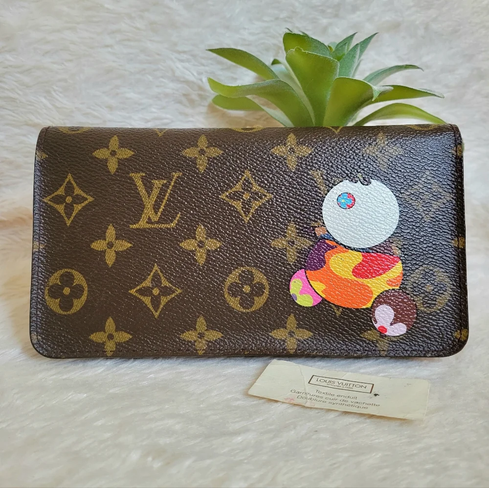 💕LIMITED Edition LOUIS VUITTON Panda Porte-monnaie Zip Wallet Monogram